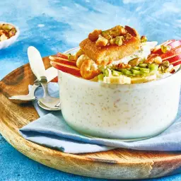 Sugar and Milk Rice Pudding Bomb